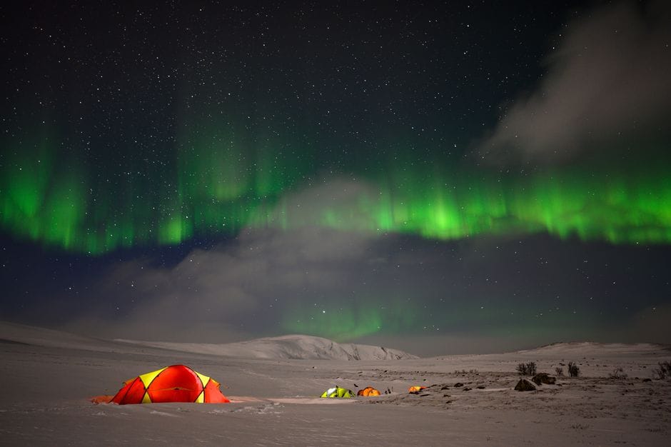 Noorderlicht boven Tromso: koud, onvoorspelbaar en onvergetelijk